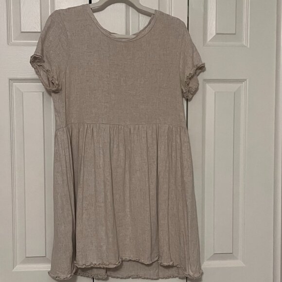 L.A. Hearts Linen Dress - Picture 4 of 4